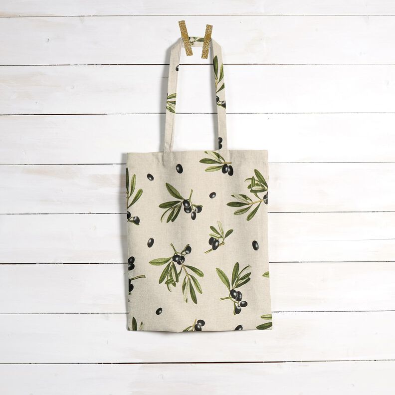Coated Cotton olive branches – natural/pine,  image number 8