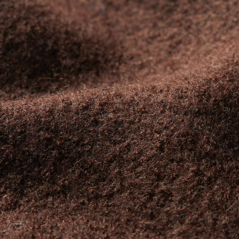 Fulled woollen loden – dark brown,  image number 2