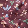 Cotton Poplin Fairy World – burgundy,  thumbnail number 2