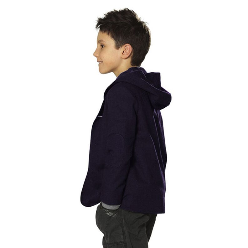 Light French Terry Plain – midnight blue,  image number 10