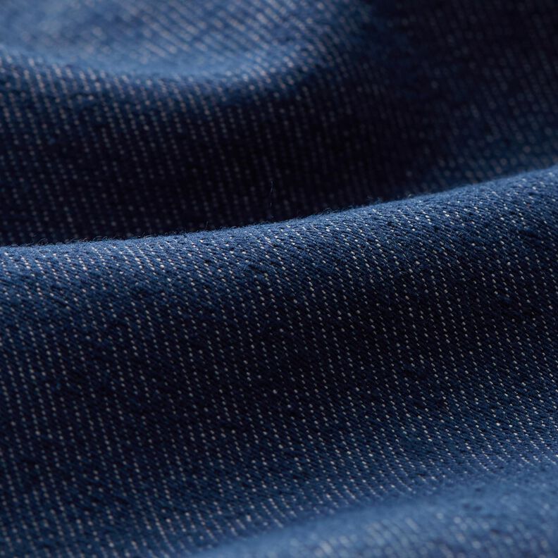 Stretch denim cotton blend medium – denim blue,  image number 2