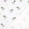 GOTS Cotton Jersey Zebras in the steppe Digital Print | Poppy Fabrics – white/black,  thumbnail number 3