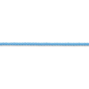 Cotton cord [Ø 3 mm] – light wash denim blue, 