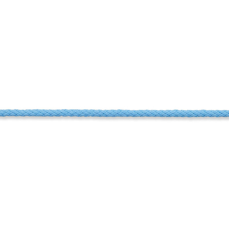 Cotton cord [Ø 3 mm] – light wash denim blue,  image number 2