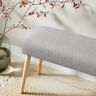 Upholstery Fabric Sheepskin look – silver grey,  thumbnail number 7