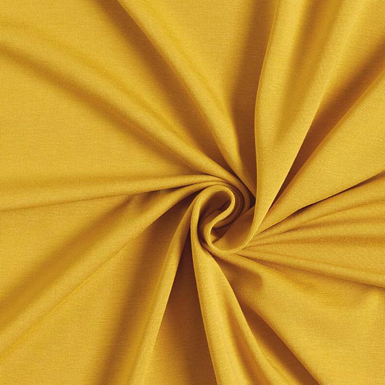 Bamboo Viscose Jersey Plain – curry yellow,  image number 1