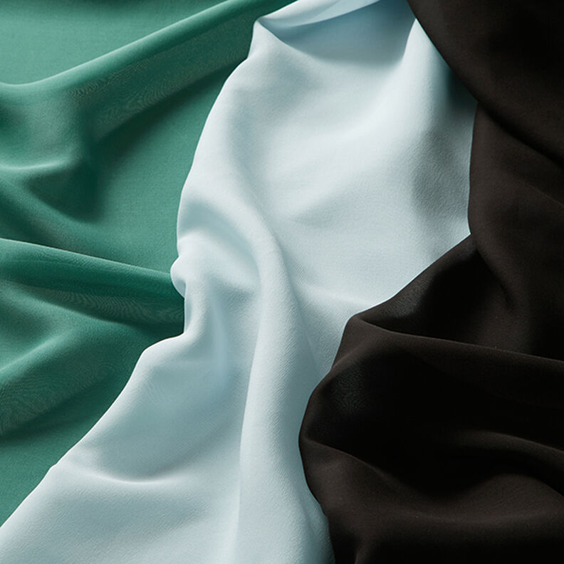 Silk Chiffon – black,  image number 6