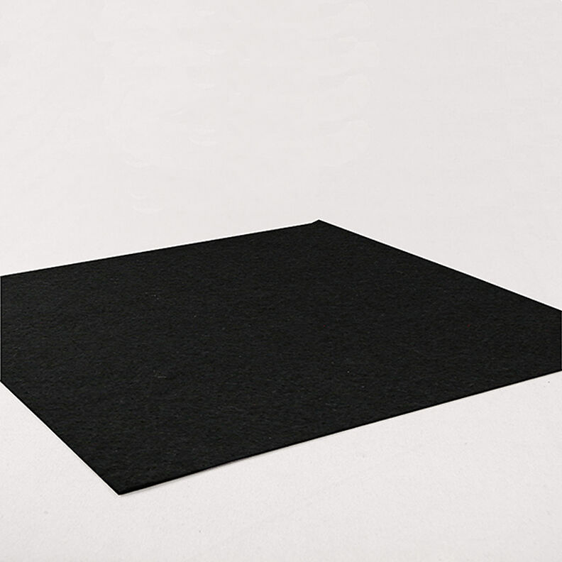 Felt 45 cm / 4 mm thick– black,  image number 2