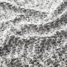 Knitted fabric effect yarn – black/white,  thumbnail number 2