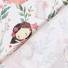 Cotton Poplin Flower fairies Digital Print – ivory,  thumbnail number 5