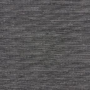Transparent pleated glitter stripes – black, 