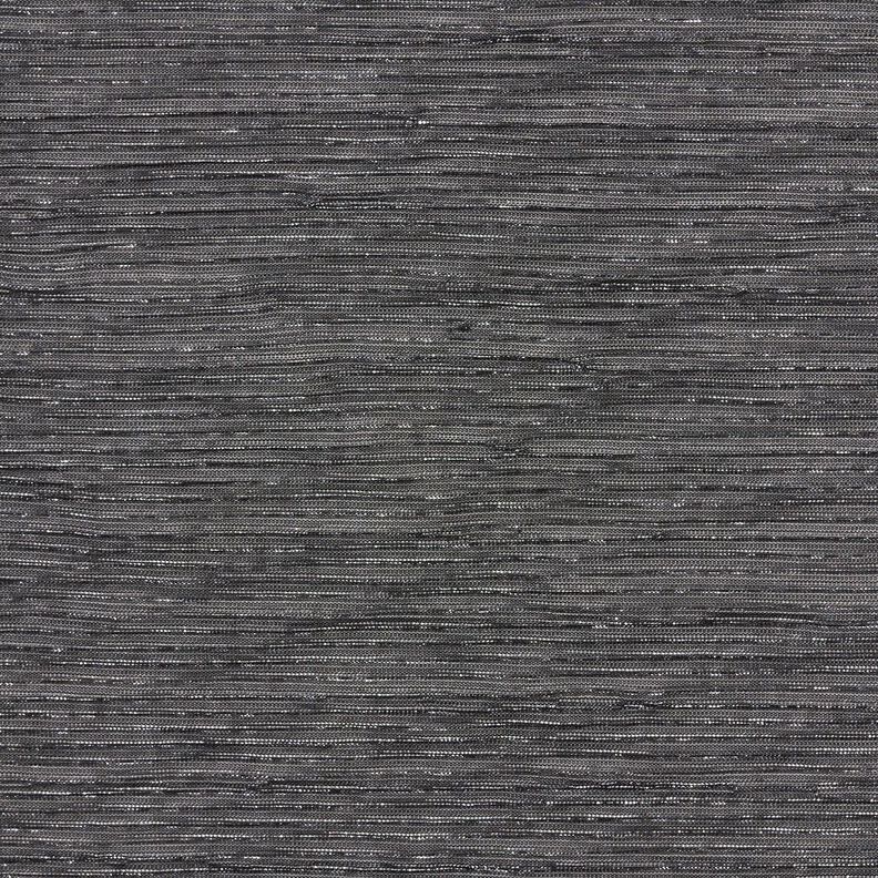 Transparent pleated glitter stripes – black,  image number 1
