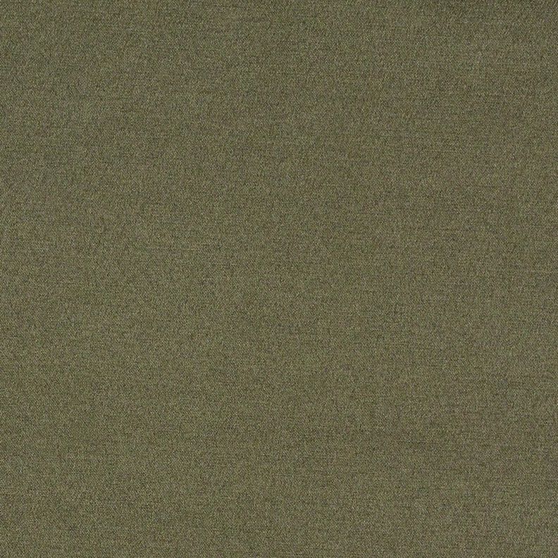 Plain satin cotton blend – khaki,  image number 4