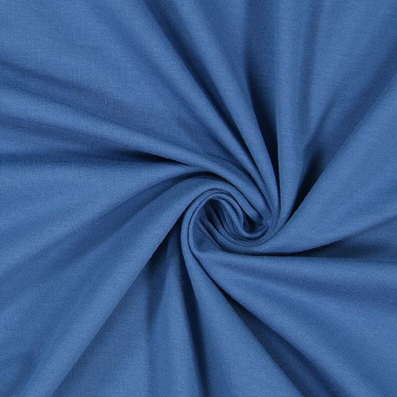 Light Cotton Sweatshirt Fabric Plain – dove blue,  image number 1