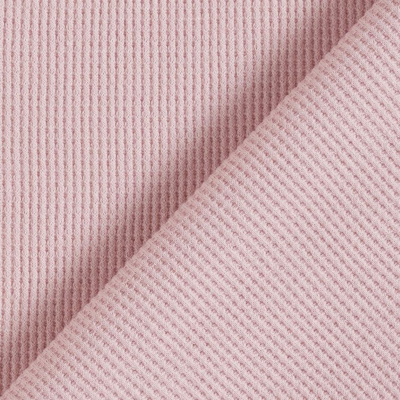 Waffle Jersey Plain – light dusky pink,  image number 3