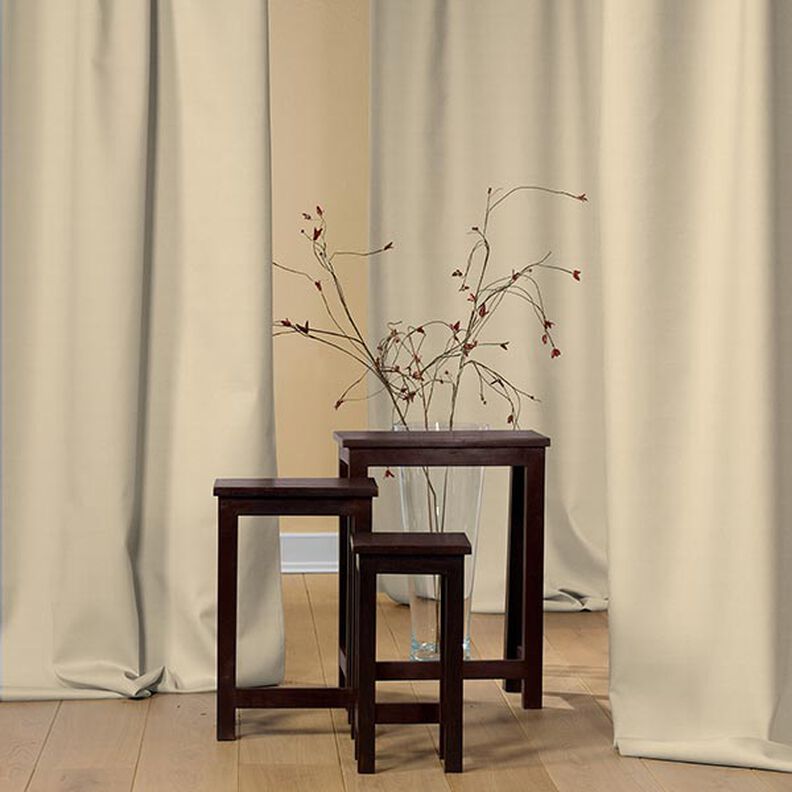 Blackout fabric Herringbone – natural,  image number 6