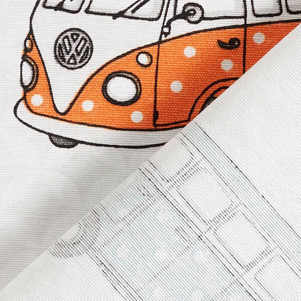 Decor Fabric Canvas VW Vans – light grey,  image number 4