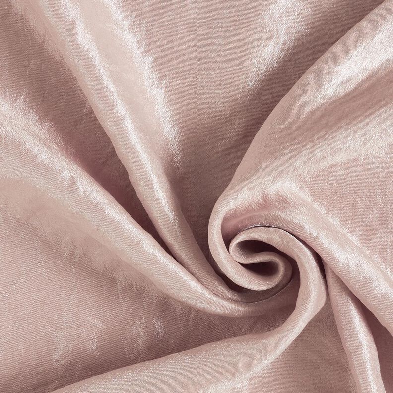 Shiny viscose blend – rosé | Remnant 90cm, image number 1