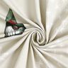 French Terry Panel Three Christmas Elves – beige,  thumbnail number 3