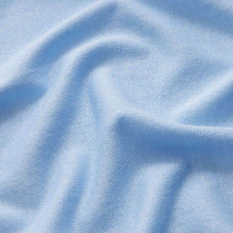 Lightweight summer jersey viscose – light blue,  image number 2