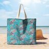 Coated Cotton maritime mix – aqua blue,  thumbnail number 8