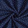 Double Gauze/Muslin Polka Dots – navy blue/white,  thumbnail number 3