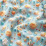 Cotton Poplin Cosmos Digital Print – light blue,  thumbnail number 2