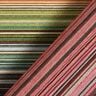 Decor Fabric Tapestry Fabric Rainbow Stripes &ndash; carmine/green,  thumbnail number 4
