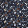Cotton Poplin Animal Faces | Poppy Fabrics – blue grey,  thumbnail number 1