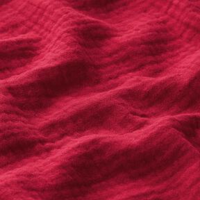 GOTS Double Gauze/Muslin | Tula – carmine, 