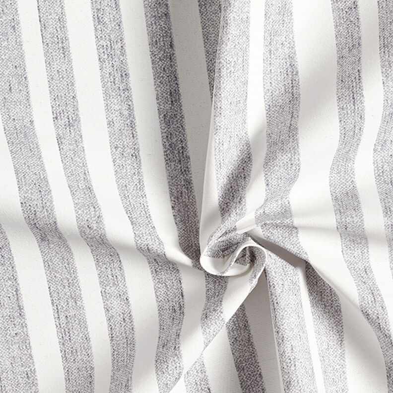 Coated Cotton Stripes – grey | Remnant 60cm,  image number 3
