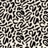 Viscose Jersey abstract brushstrokes – cream/black,  thumbnail number 1