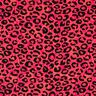 French Terry Leo and flowers – pink/orange,  thumbnail number 1