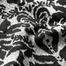 jacquard jersey ornaments – metallic silver/black,  thumbnail number 3