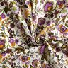 Cotton Poplin paisley flowers – ivory/red lilac,  thumbnail number 3