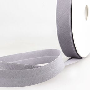 Bias binding Polycotton [20 mm] – light grey, 