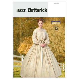 Dress with Petticoat, Butterick 5831 | 8 - 16, 