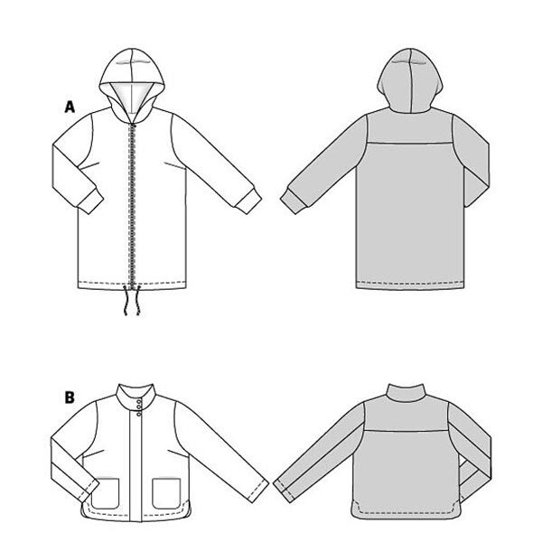 Plus-Size Jacket | Burda 5877 | 44-54,  image number 8
