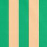 Decor Fabric Half Panama Block Stripes – green/apricot,  thumbnail number 1
