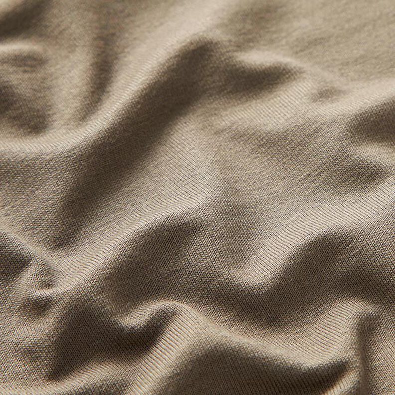 Lightweight Viscose Jersey – khaki,  image number 3