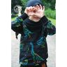 Cotton Jersey Dino outlines | Glitzerpüppi – black/colour mix,  thumbnail number 3
