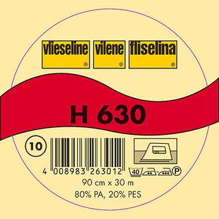 H 630 Volume Fleece | Vilene – white, 