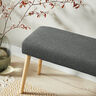 Upholstery Fabric Monotone Mottled – anthracite,  thumbnail number 6