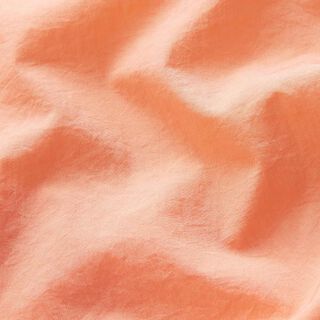 Plain microfibre balloon silk – light orange | Remnant 100cm, 