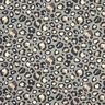 Decor Fabric Canvas Leopard polka dots – elephant grey/black,  thumbnail number 1