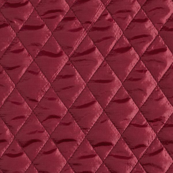 Quilted lining rhombus – burgundy,  image number 1