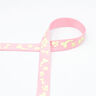Reflective woven tape Dog leash [20 mm]  – pink,  thumbnail number 2