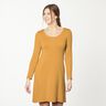Medium Cotton Jersey Plain – curry yellow,  thumbnail number 4
