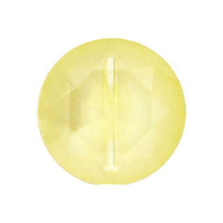 Pastel Plastic Button – light yellow, 