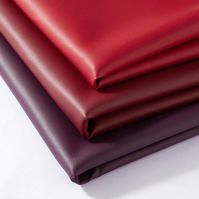 Imitation Leather – burgundy,  image number 4